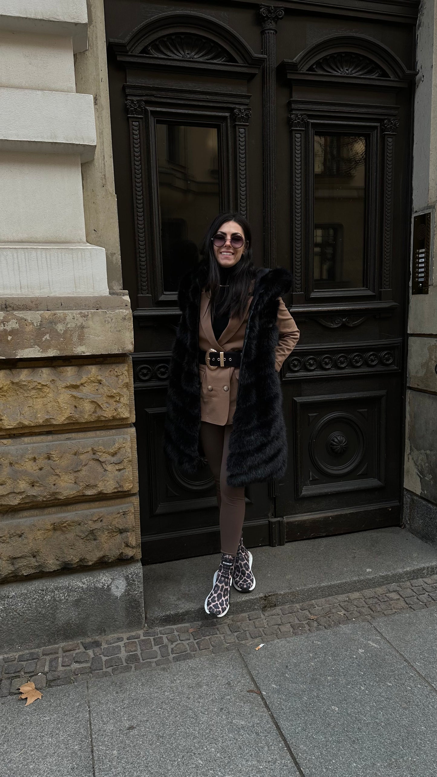 Weste St.Moritz fake fur