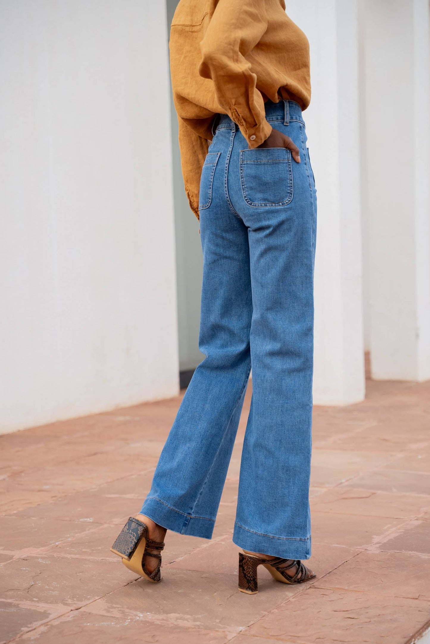 Flare Jeans Retro Girl
