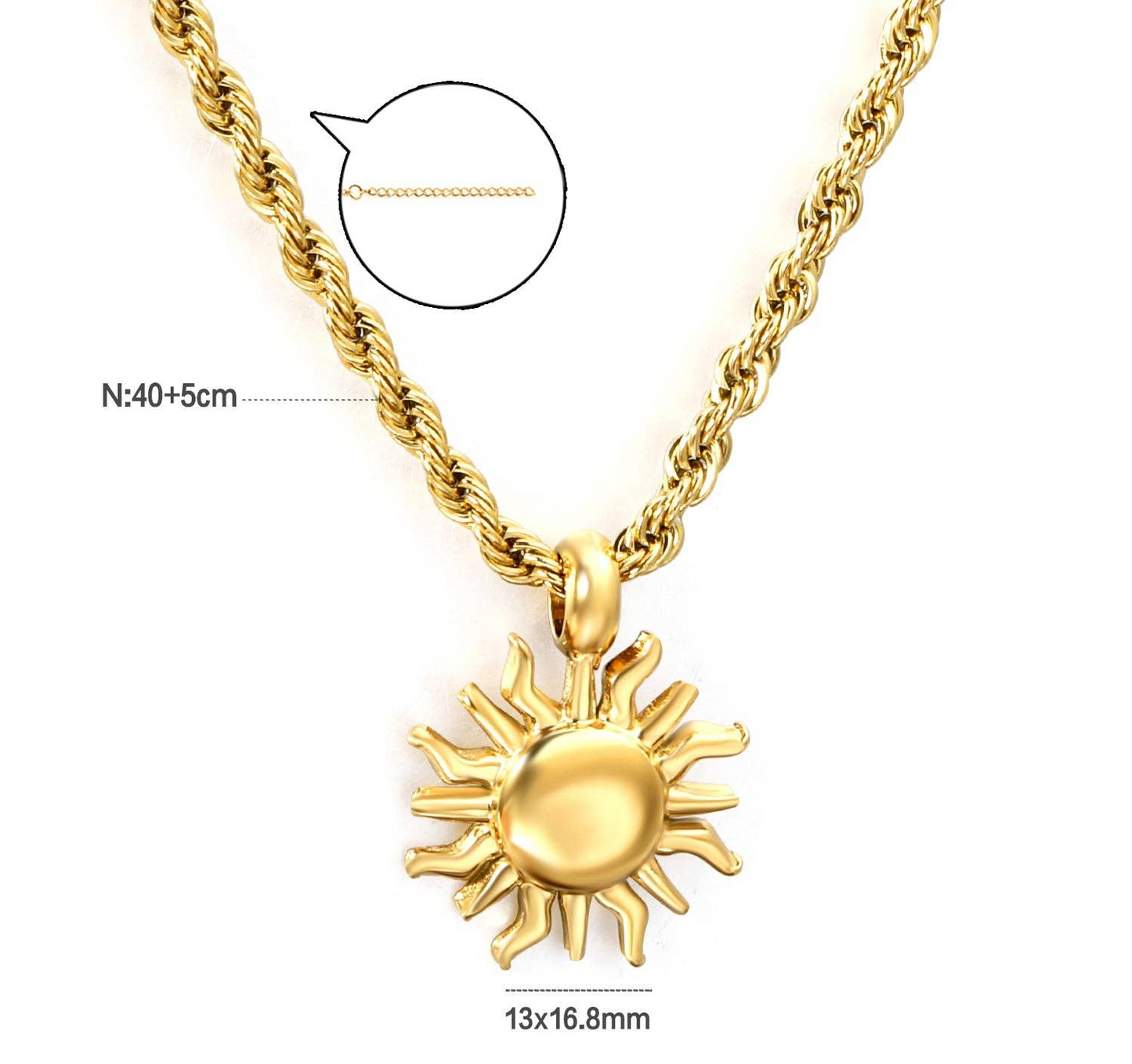 Kette Solaris gold