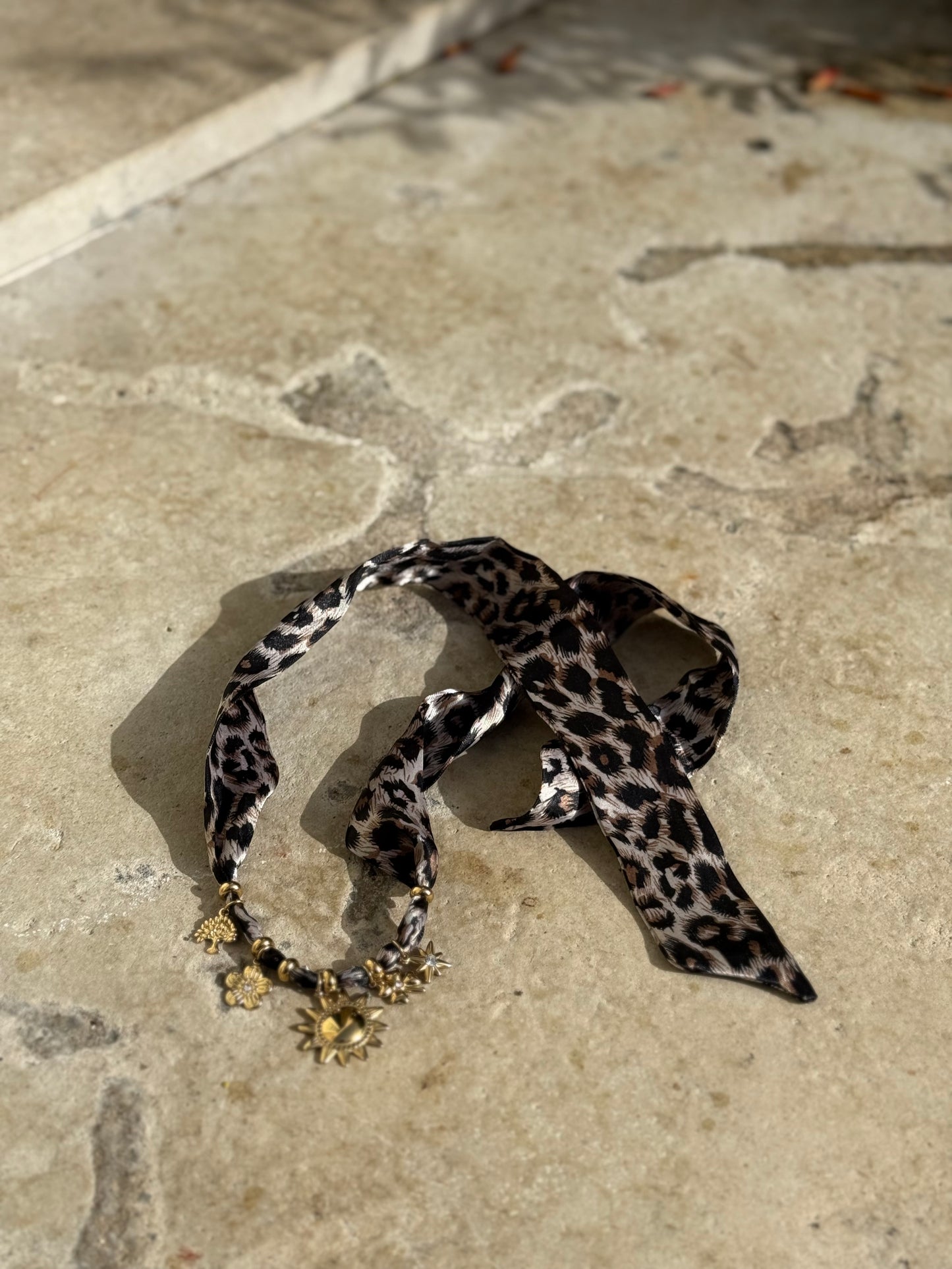 Scarf Kette soleil animalprint