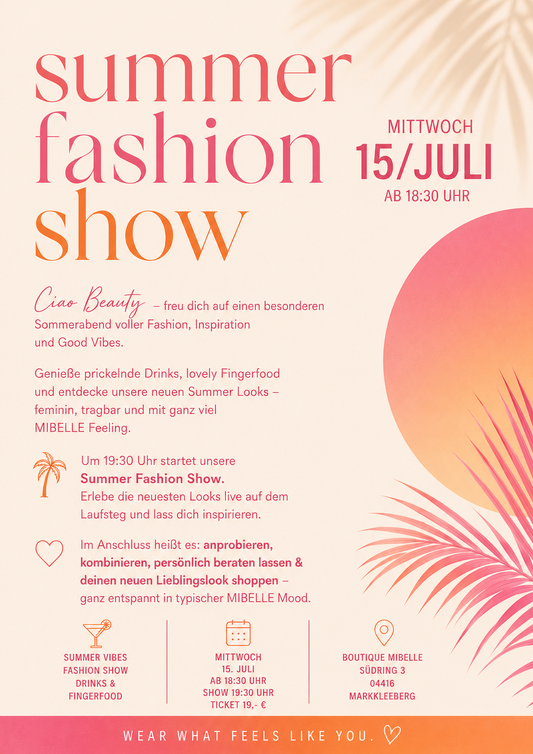 SUMMER FASHION SHOW 15.07.'26