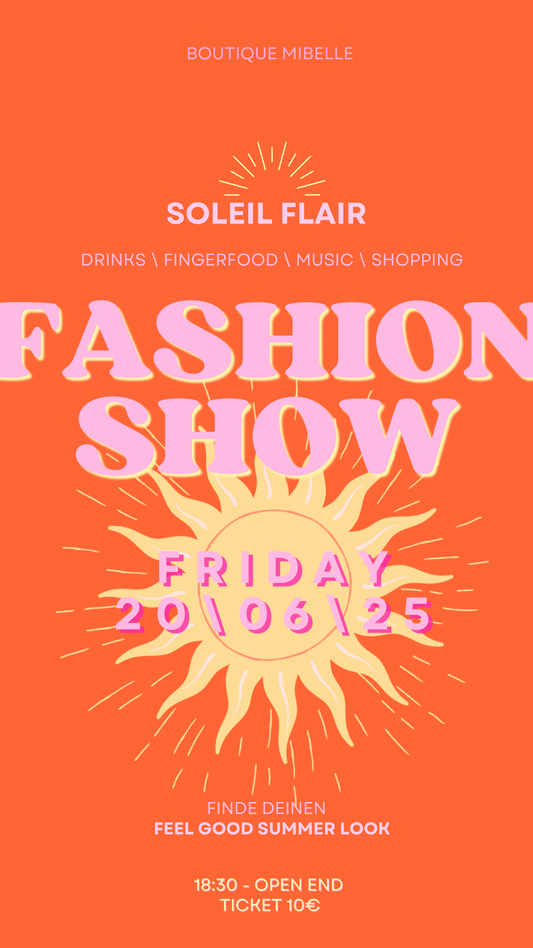 Ticket Soleil Flair Fashion Show 20.06'25