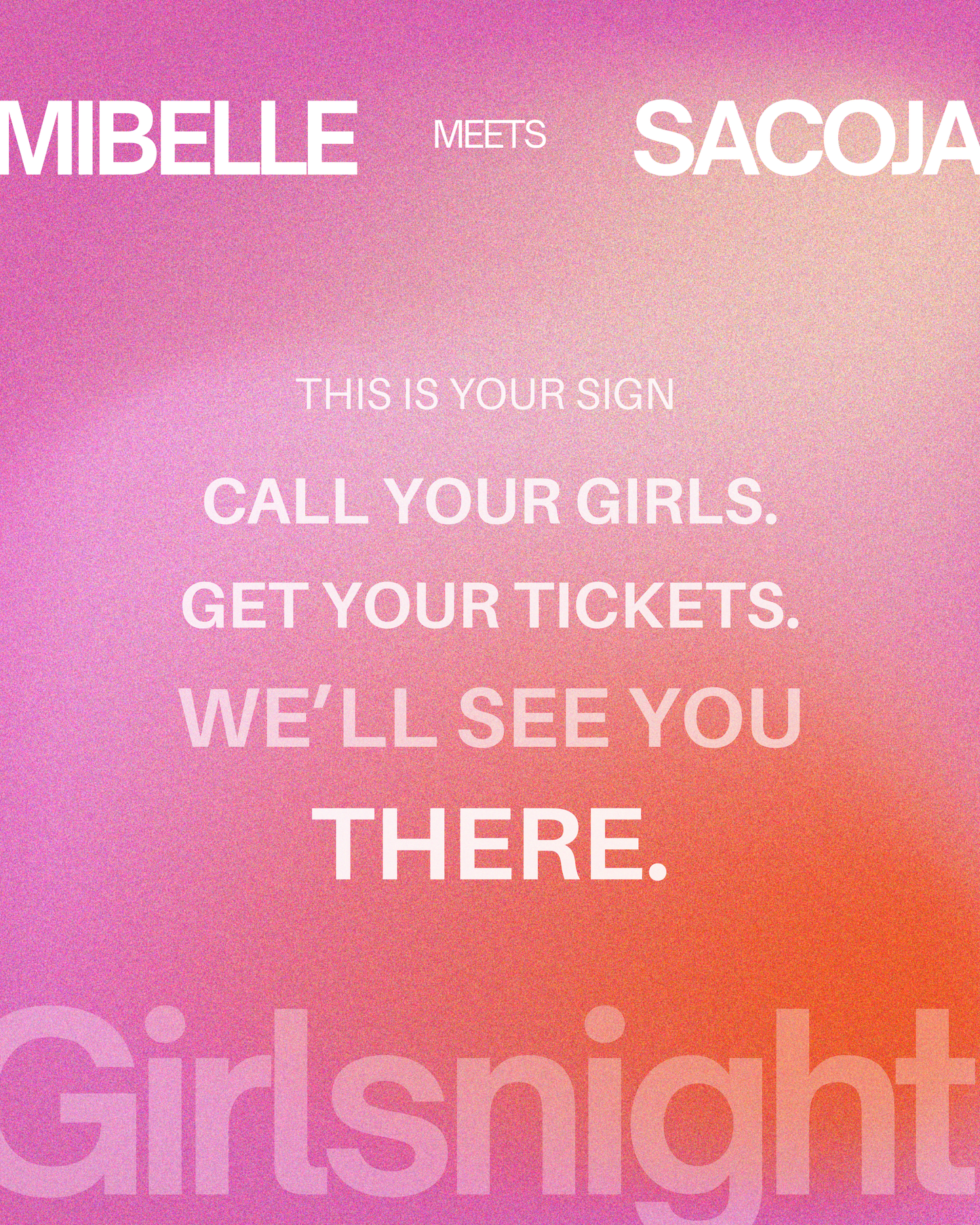 FASHION SHOW NIGHT - SACOJA X MIBELLE
