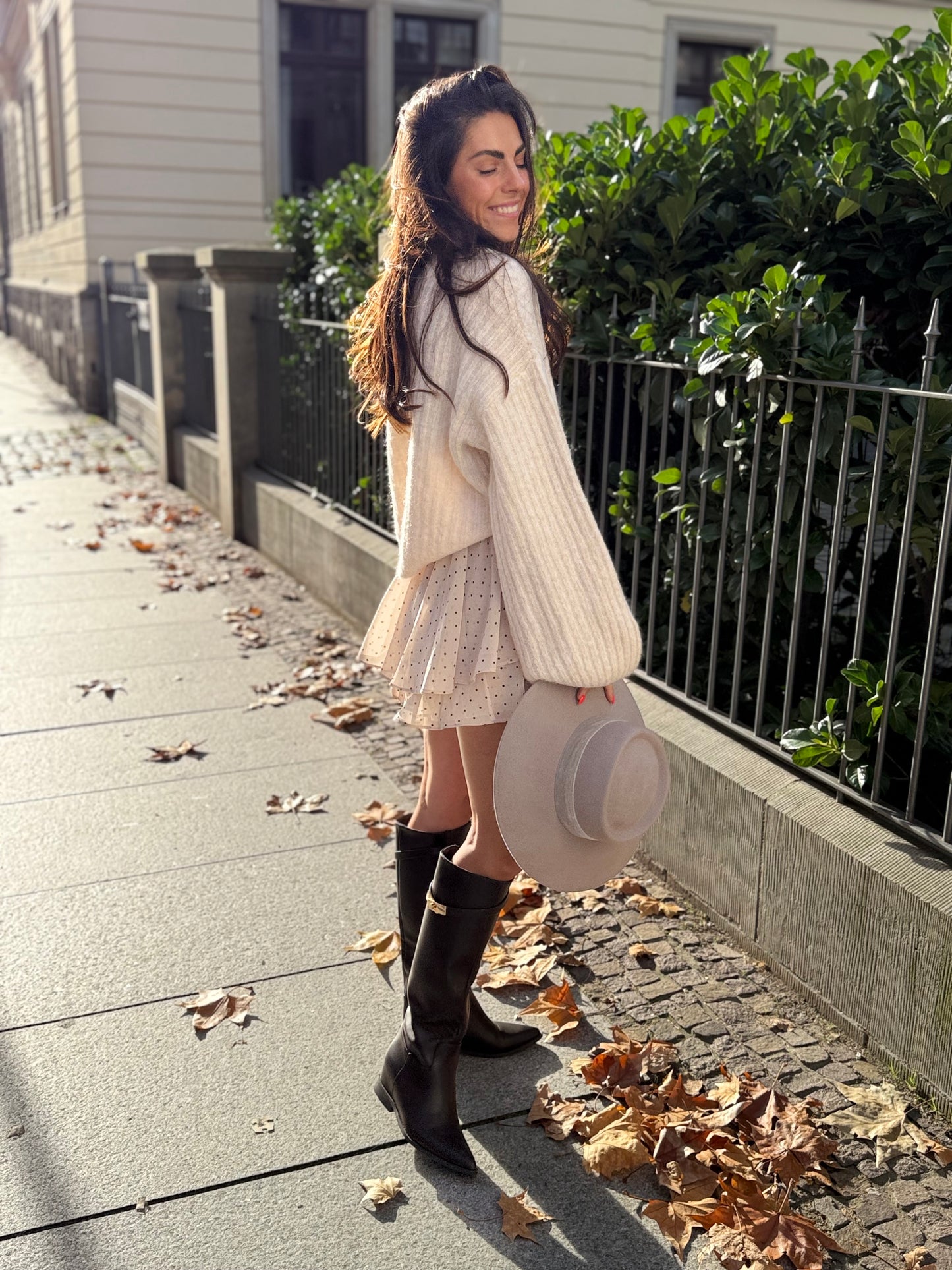 Skort "chocolat et baguette"