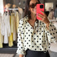 Blusenjacke Polkadots