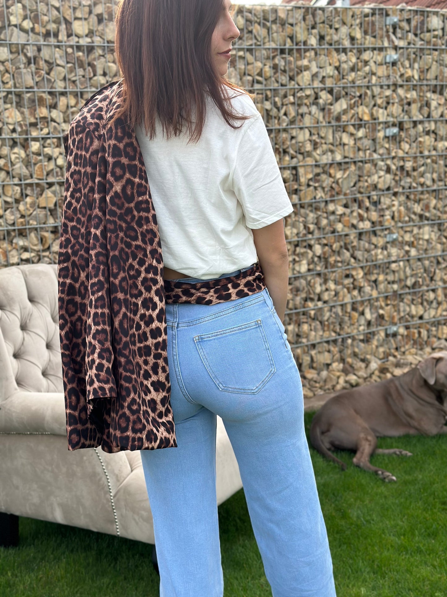 Wide leg Jeans easy