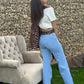 Wide leg Jeans easy