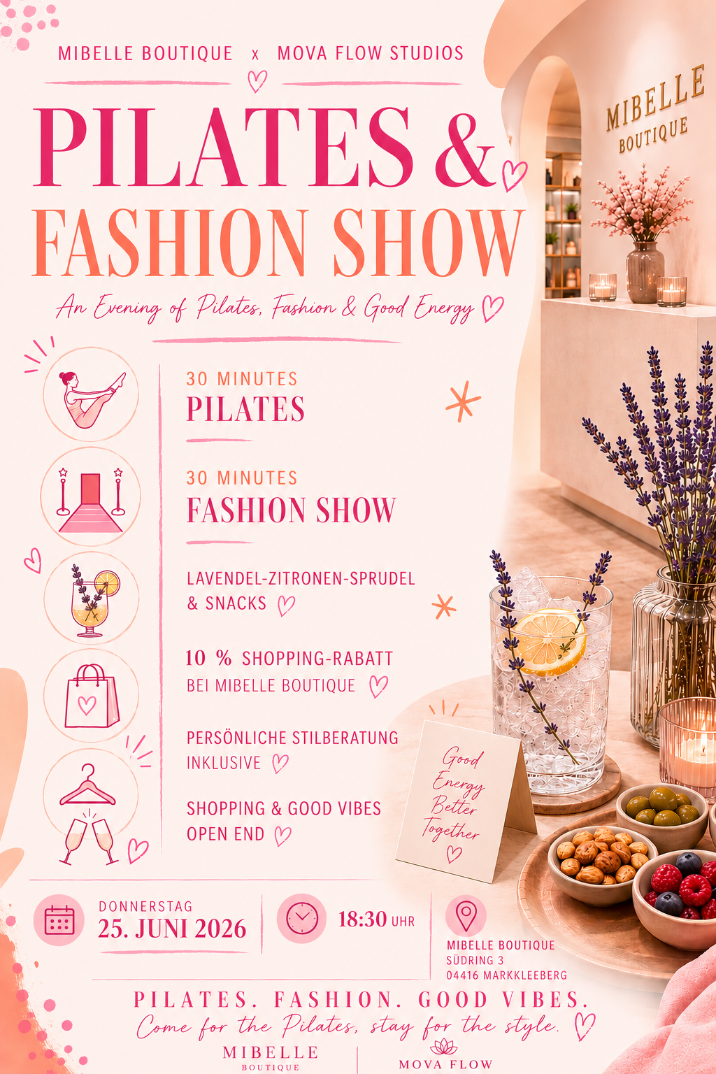 MOVA FLOW PILATES X MIBELLE FASHION