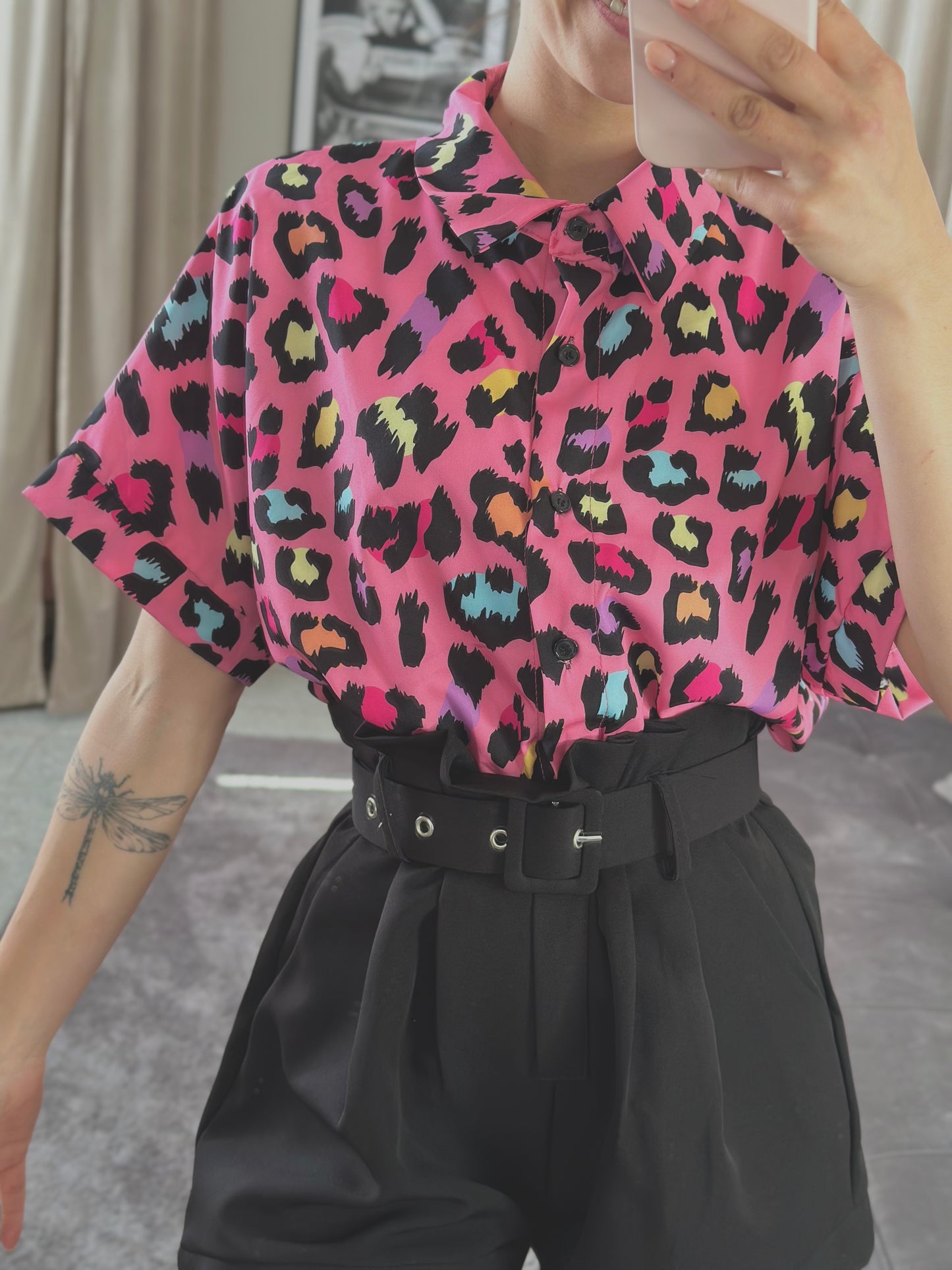 Bluse Bettie animalprint